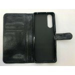 Book Flip Case with Strap For Sony Xperia 5 II SO-52A Slim Fit Look